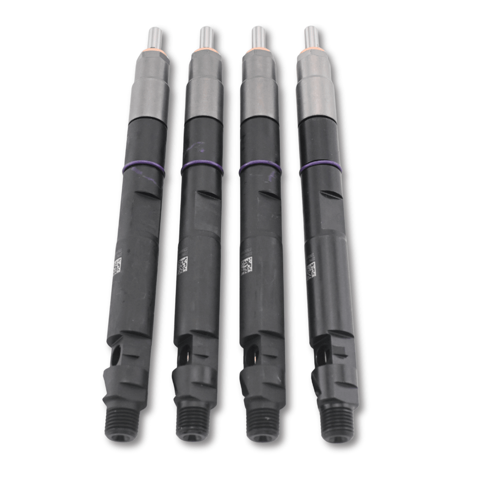 4 Pcs Common Rail Fuel Injector 320/06881 28317158 for JCB Engine 444 T4 Skid Steer Loader 225 260 280 300 330 - Fuel Parts Depot