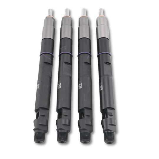 4 Pcs Common Rail Fuel Injector 320/06881 28317158 for JCB Engine 444 T4 Skid Steer Loader 225 260 280 300 330 - Fuel Parts Depot
