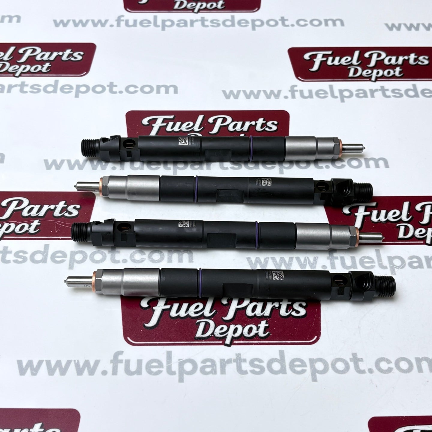 4 Pcs Common Rail Fuel Injector 320/06881 28317158 for JCB Engine 444 T4 Skid Steer Loader 225 260 280 300 330 - Fuel Parts Depot