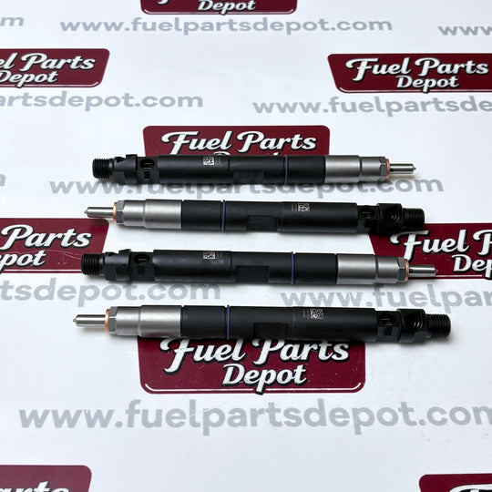 4 Pcs Common Rail Fuel Injector 320/06881 28317158 for JCB Engine 444 T4 Skid Steer Loader 225 260 280 300 330 - Fuel Parts Depot
