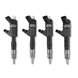 4 Pcs Fuel Injector 0445110507 129E00-53100 for Yanmar Engine 4TNV88C 4TNV98 - Fuel Parts Depot