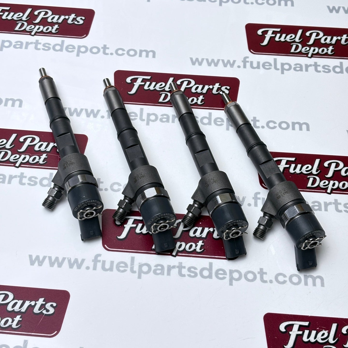 4 Pcs Fuel Injector 0445110540 5801569141 for CASE F5HF F5BF New Holland L221 L228 Tractor Skid Steer Full Set - Fuel Parts Depot