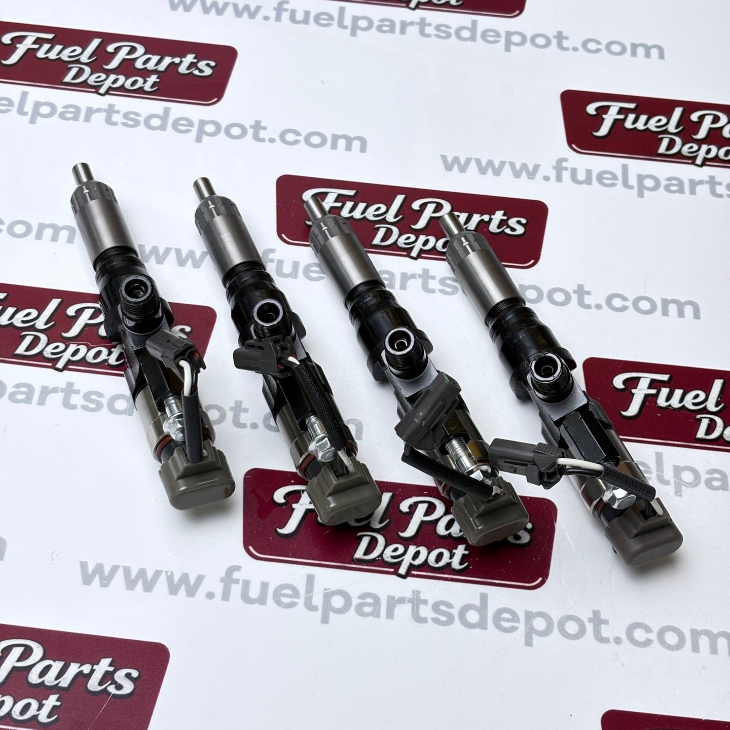 4 Pcs Fuel Injector 095000-6594 0950006594 Fit for Kobelco SK300-8 SK330-8 SK350 for Hino J08E 3.8L 4.7L 5.0L 6.5L 7.7L - Fuel Parts Depot