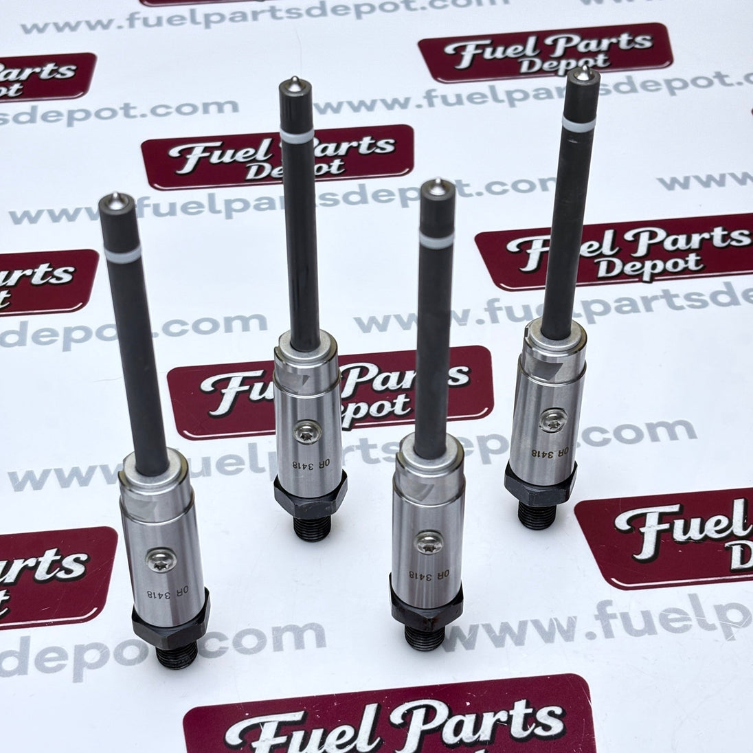4 PcS Fuel Injector 0R - 3418 0R3418 fit for Caterpillar CAT Engine 3304 3304B 3306 3306B Excavator 215 219 225 229 235 E240 E300 - Fuel Parts Depot