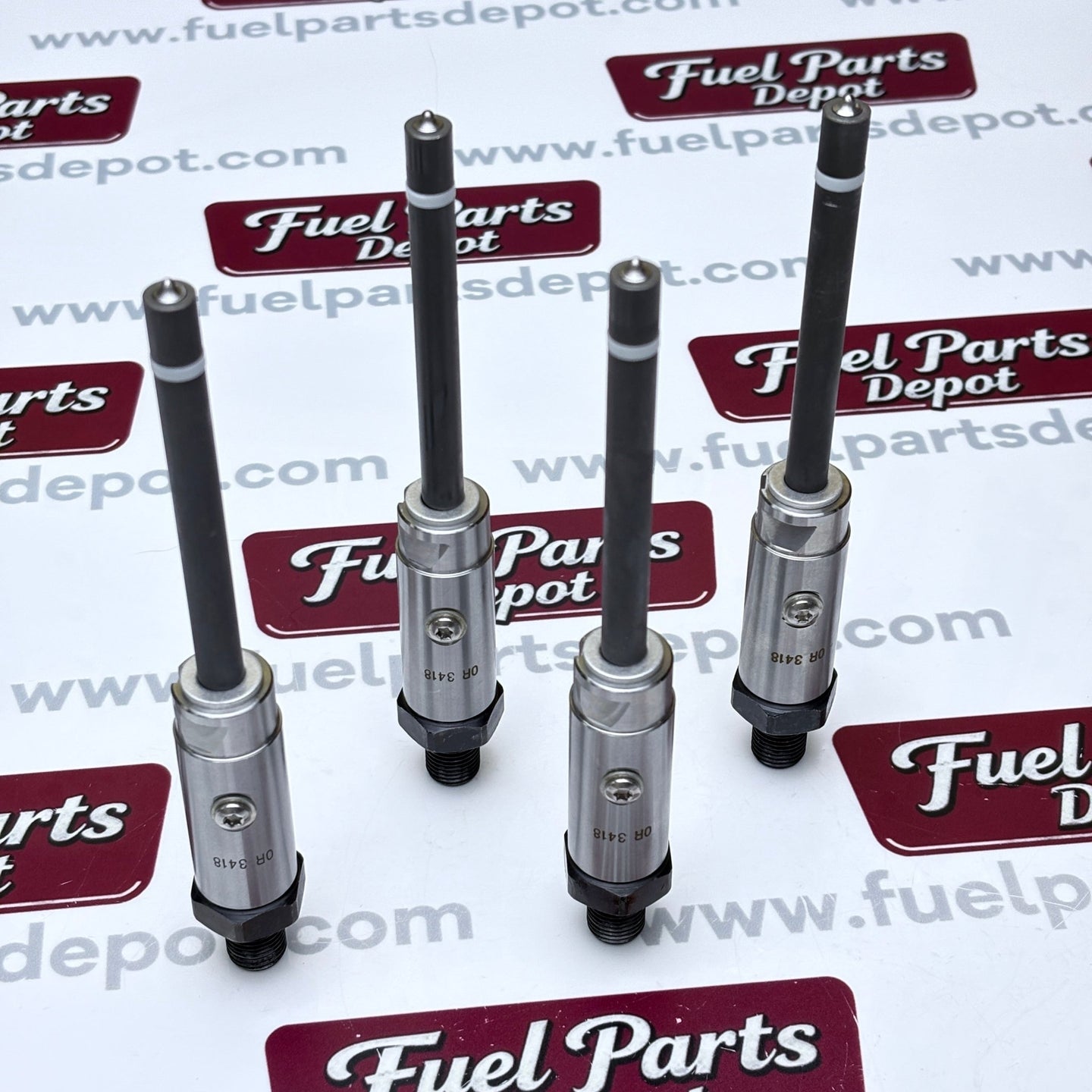 4 PcS Fuel Injector 0R - 3418 0R3418 fit for Caterpillar CAT Engine 3304 3304B 3306 3306B Excavator 215 219 225 229 235 E240 E300 - Fuel Parts Depot
