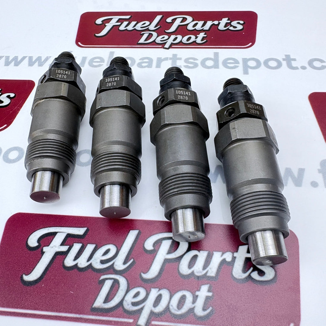 4 Pcs Fuel Injector 105141 - 2870 8 - 97025466 - 0 8970254660 for Denso Isuzu Engine 4BD2 3.9L - Fuel Parts Depot