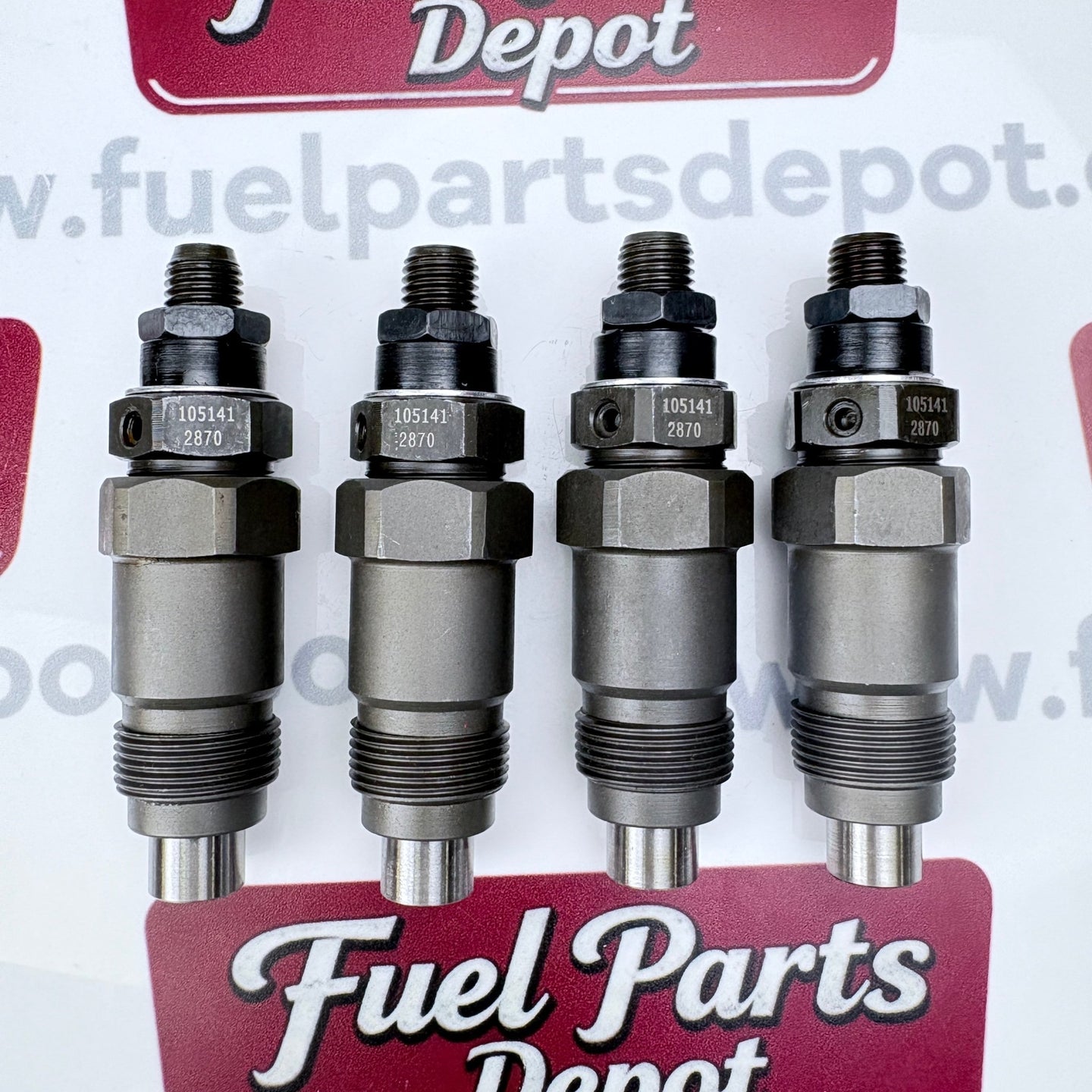 4 Pcs Fuel Injector 105141 - 2870 8 - 97025466 - 0 8970254660 for Denso Isuzu Engine 4BD2 3.9L - Fuel Parts Depot
