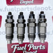 4 Pcs Fuel Injector 105141 - 2870 8 - 97025466 - 0 8970254660 for Denso Isuzu Engine 4BD2 3.9L - Fuel Parts Depot