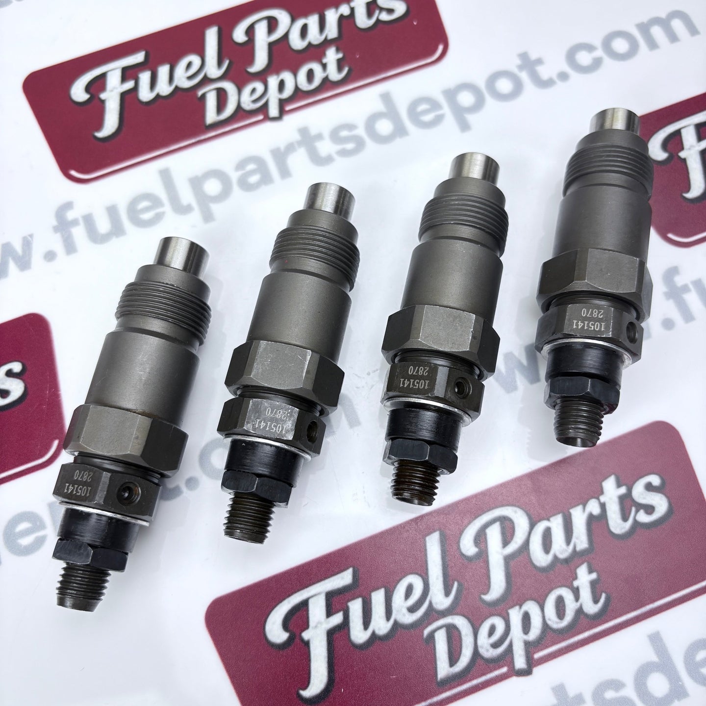 4 Pcs Fuel Injector 105141 - 2870 8 - 97025466 - 0 8970254660 for Denso Isuzu Engine 4BD2 3.9L - Fuel Parts Depot