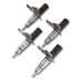 4 Pcs Fuel Injector 107-7733 1077733 Fit for Caterpillar CAT Engine 3114 3116 Excavator M318 320B 322B L 325B L - Fuel Parts Depot