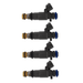 4 Pcs Fuel Injector 16611-AA43A 16611AA43A Compatible with Subaru Legacy H4 2.5 L 2002-2003 - Fuel Parts Depot