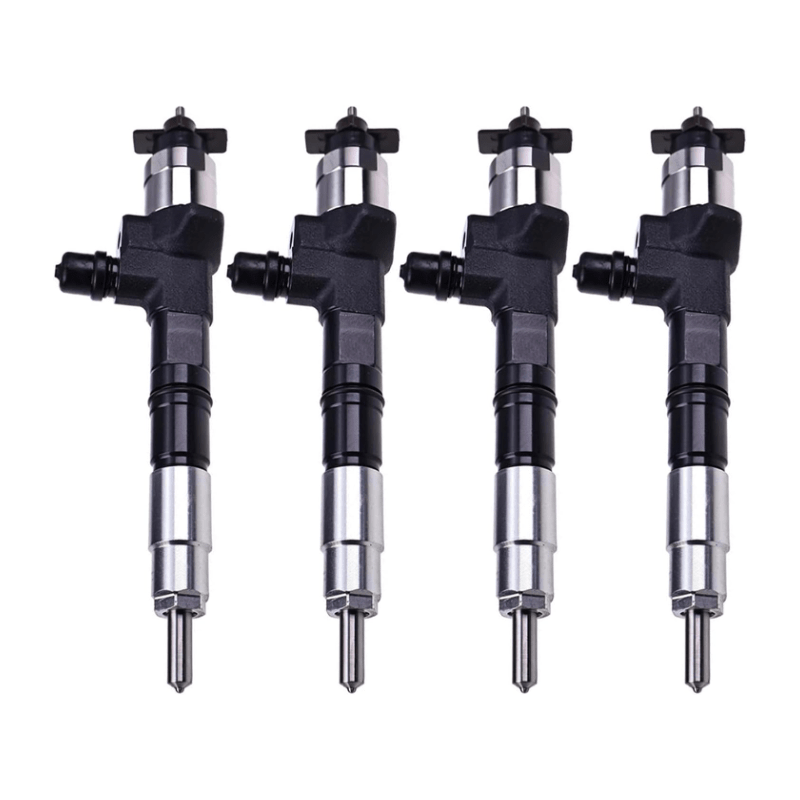 4 Pcs Fuel Injector 1G410-53051 1G410-53050 095000-7510 Compatible with Kubota V6108 M135XDC - Fuel Parts Depot