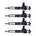 4 Pcs Fuel Injector 1G410-53051 1G410-53050 095000-7510 Compatible with Kubota V6108 M135XDC - Fuel Parts Depot