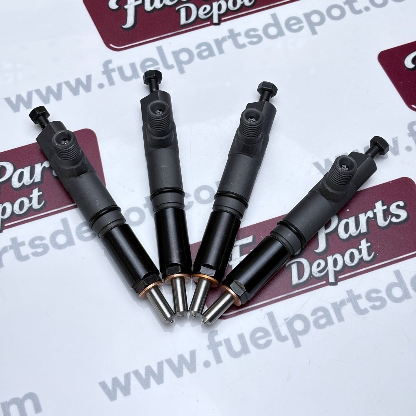 4 Pcs Fuel Injector 1G796 - 53000 fits Kubota Engine V2203 V2403 D1703 for Bobcat Loader S130 - Fuel Parts Depot