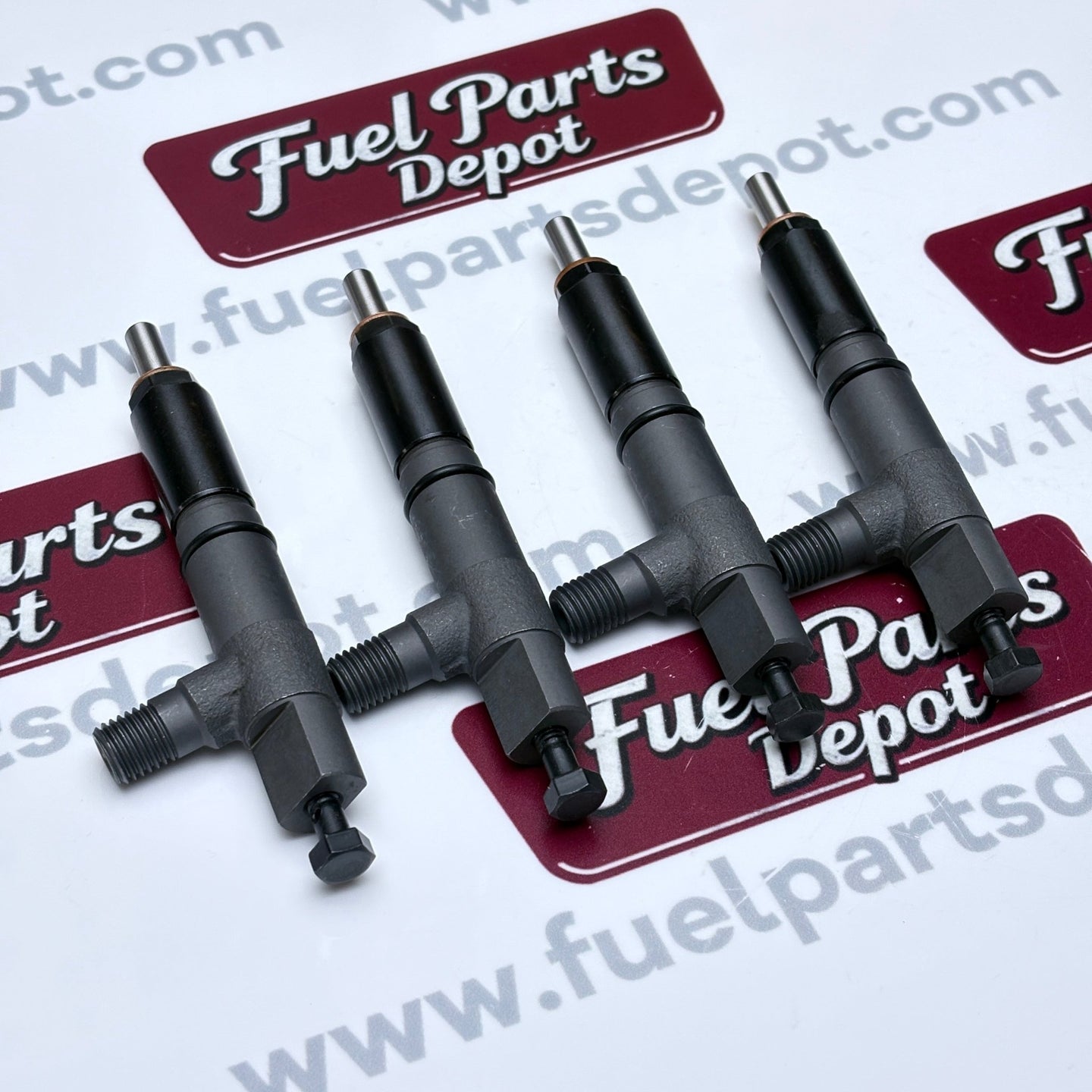 4 Pcs Fuel Injector 1G796 - 53000 fits Kubota Engine V2203 V2403 D1703 for Bobcat Loader S130 - Fuel Parts Depot