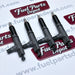 4 Pcs Fuel Injector 1G796 - 53000 fits Kubota Engine V2203 V2403 D1703 for Bobcat Loader S130 - Fuel Parts Depot