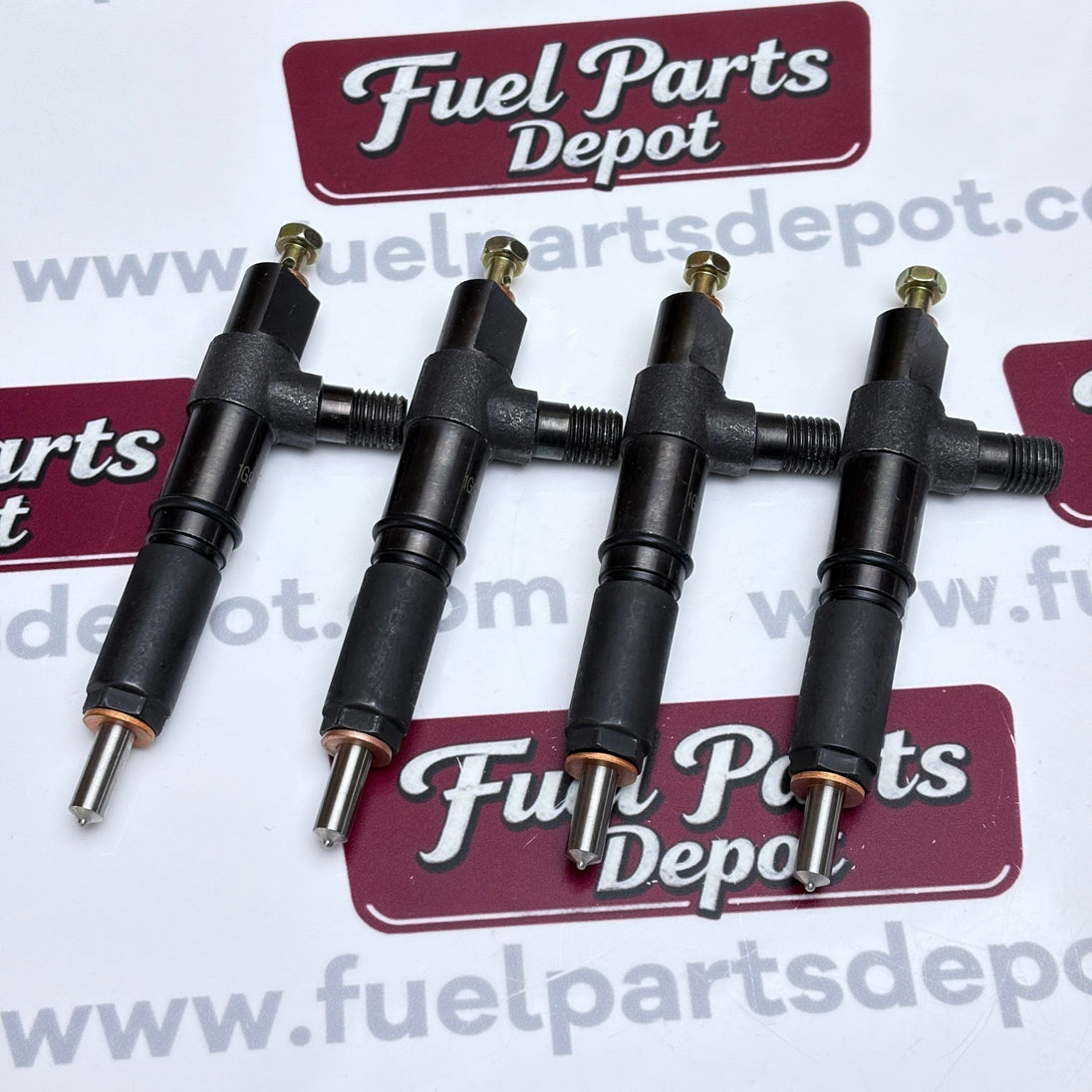 4 Pcs Fuel Injector 1G911 - 53003 105118 - 7632 For Kubota Engine V2203 - Fuel Parts Depot