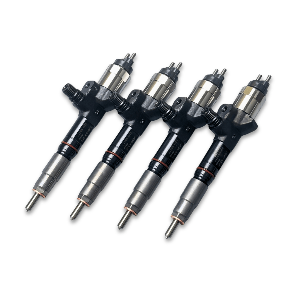 4 Pcs Fuel Injector 1J500-53051 for Kubota V3800 V3800T Engine Caterpillar CAT C3.8 Full Set - Fuel Parts Depot
