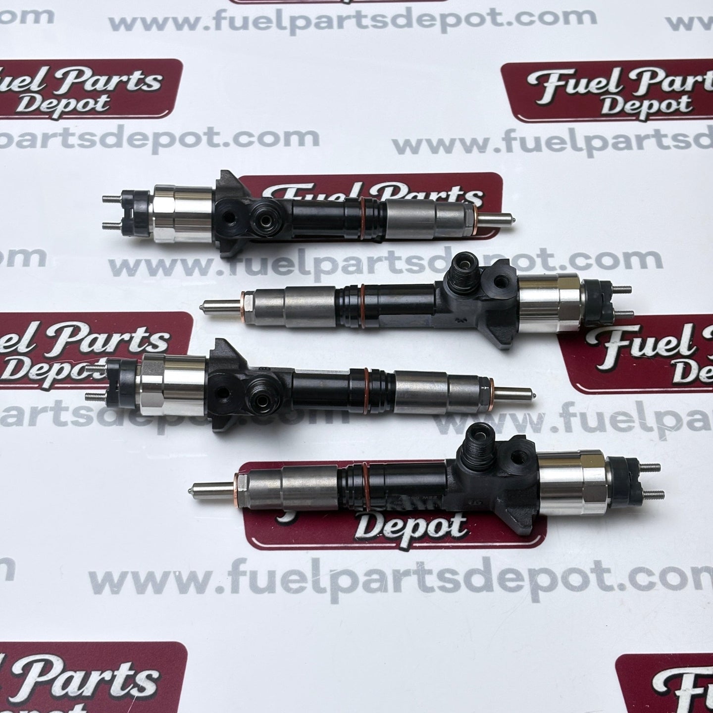 4 Pcs Fuel Injector 1J500-53051 for Kubota V3800 V3800T Engine Caterpillar CAT C3.8 Full Set - Fuel Parts Depot