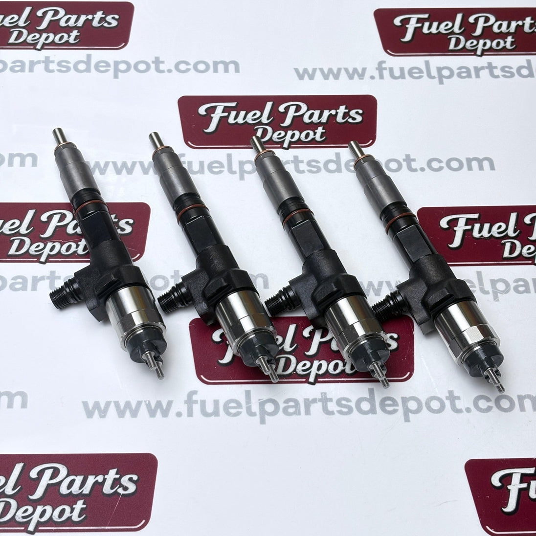 4 Pcs Fuel Injector 1J500-53051 for Kubota V3800 V3800T Engine Caterpillar CAT C3.8 Full Set - Fuel Parts Depot