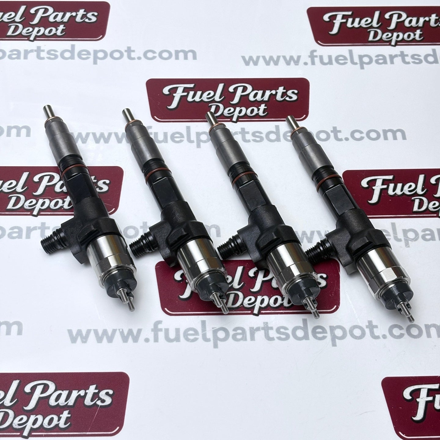 4 Pcs Fuel Injector 1J500-53051 for Kubota V3800 V3800T Engine Caterpillar CAT C3.8 Full Set - Fuel Parts Depot