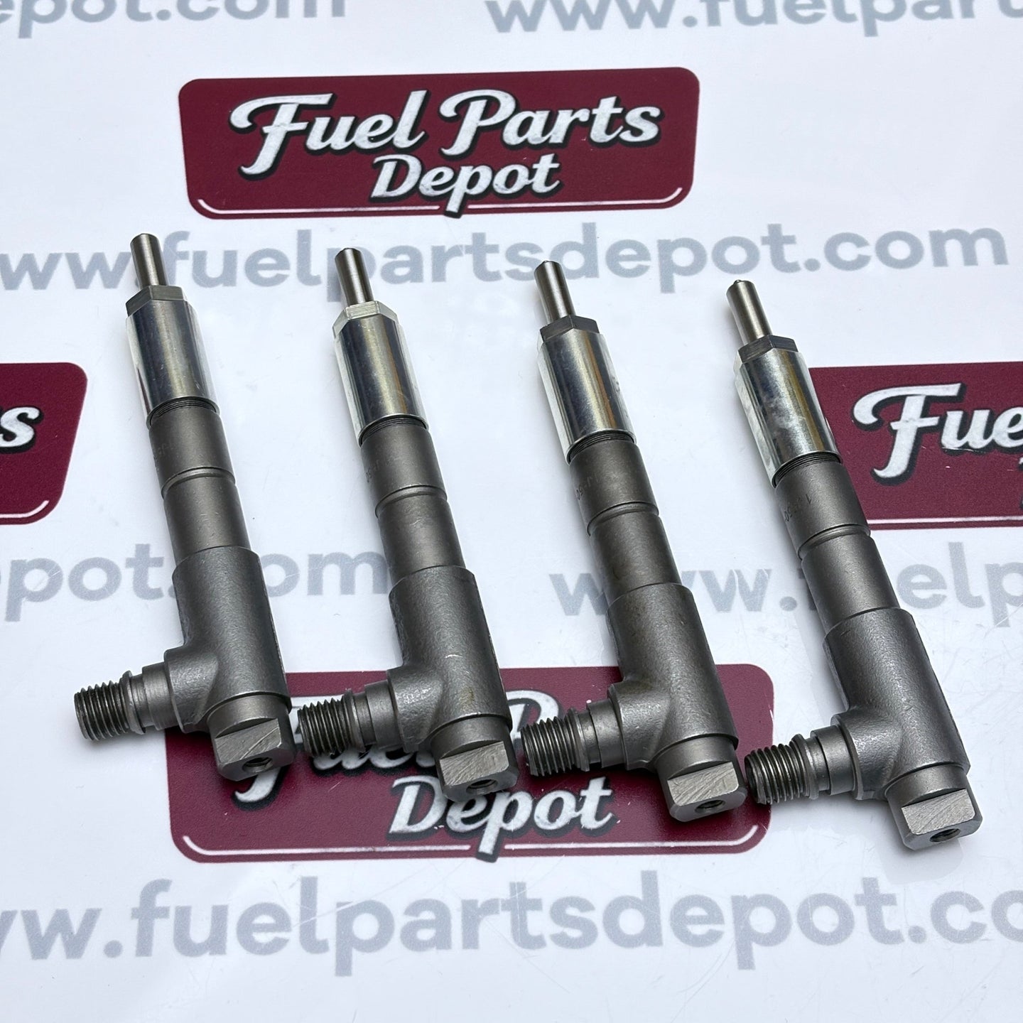 4 Pcs Fuel Injector 1J550 - 53000 1J550 - 53001 for Kubota V3800 V3800DI - T Engine SVL90 M8540 M9540 - Fuel Parts Depot