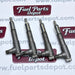 4 Pcs Fuel Injector 1J550 - 53000 1J550 - 53001 for Kubota V3800 V3800DI - T Engine SVL90 M8540 M9540 - Fuel Parts Depot