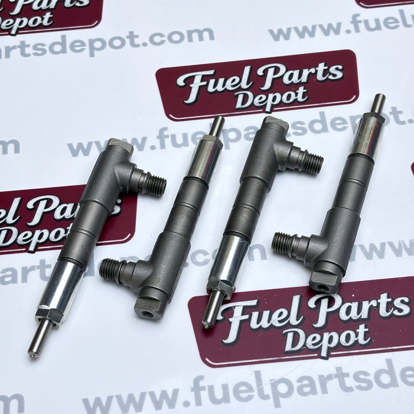 4 Pcs Fuel Injector 1J550 - 53000 1J550 - 53001 for Kubota V3800 V3800DI - T Engine SVL90 M8540 M9540 - Fuel Parts Depot