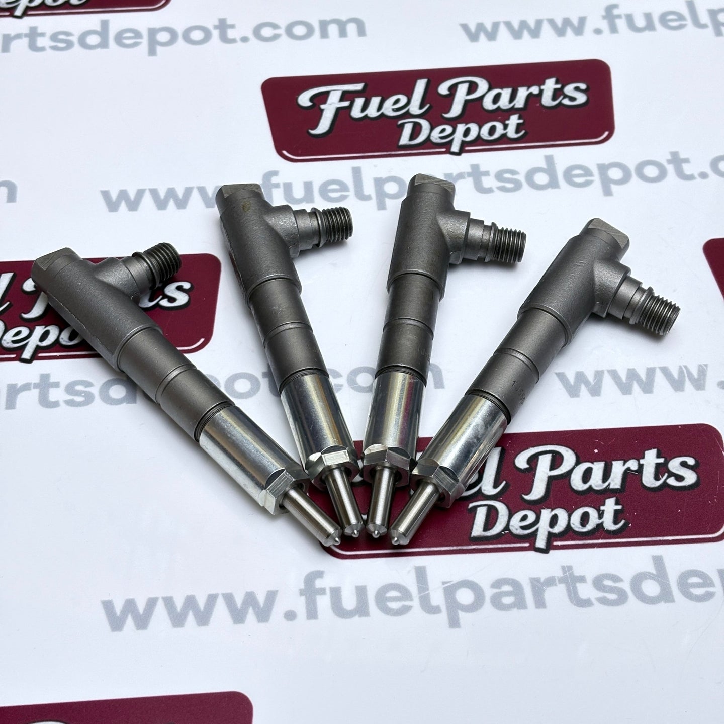 4 Pcs Fuel Injector 1J550 - 53000 1J550 - 53001 for Kubota V3800 V3800DI - T Engine SVL90 M8540 M9540 - Fuel Parts Depot