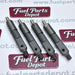 4 Pcs Fuel Injector 220 - 0493 2200493 for Caterpillar CAT Engine 3054 3504 Delphi 6701417 - Fuel Parts Depot