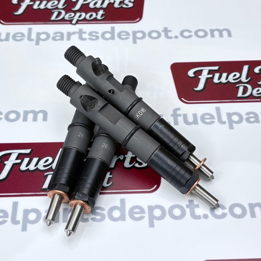 4 Pcs Fuel Injector 2645K016 Compatible with JCB Perkins 1100 1103 1104A - 44T 1104C - 44TA - Fuel Parts Depot