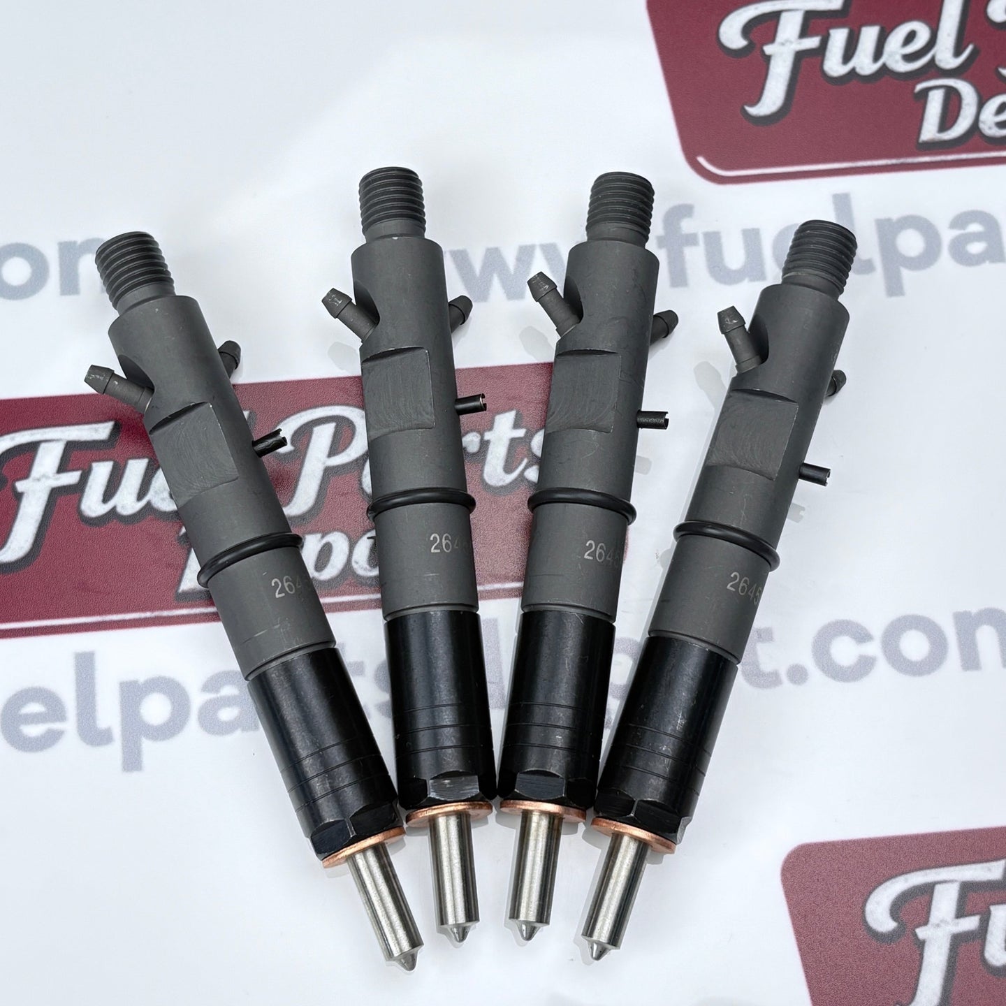 4 Pcs Fuel Injector 2645K016 Compatible with JCB Perkins 1100 1103 1104A - 44T 1104C - 44TA - Fuel Parts Depot