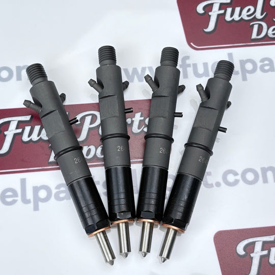 4 Pcs Fuel Injector 2645K016 Compatible with JCB Perkins 1100 1103 1104A - 44T 1104C - 44TA - Fuel Parts Depot