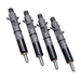4 Pcs Fuel Injector 2645K026 B03303A fits Perkins Engine 1100 1103 1104D - 44TA - Fuel Parts Depot