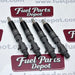 4 Pcs Fuel Injector 2645K026 B03303A fits Perkins Engine 1100 1103 1104D - 44TA - Fuel Parts Depot
