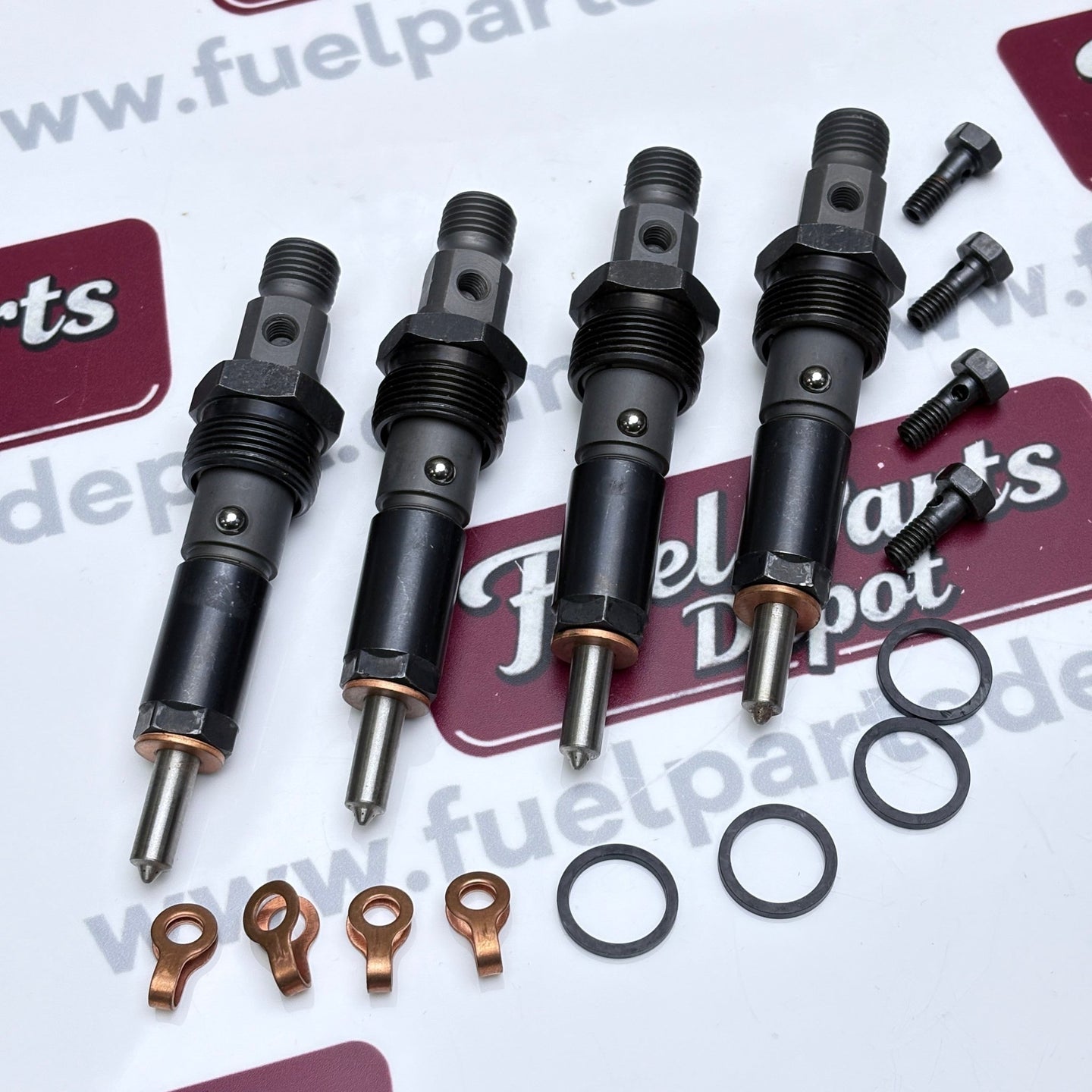 4 Pcs Fuel Injector 2853346 0432133771 for New Holland CL190 CASE P70 Engine 430 445 - Fuel Parts Depot