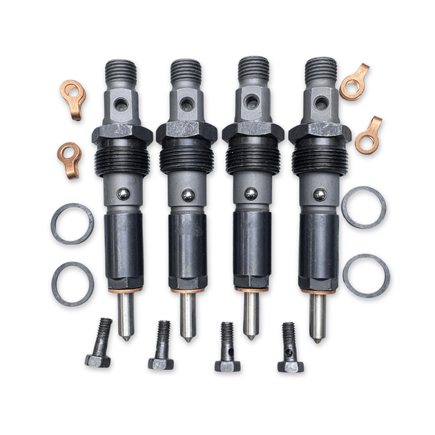 4 Pcs Fuel Injector 2853346 0432133771 for New Holland CL190 CASE P70 Engine 430 445 - Fuel Parts Depot