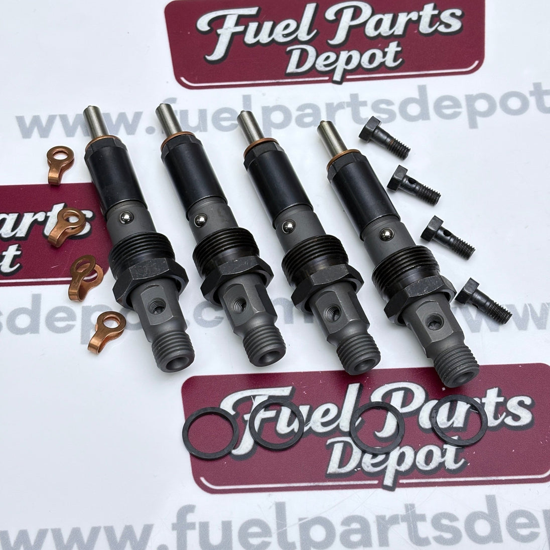 4 Pcs Fuel Injector 2853346 0432133771 for New Holland CL190 CASE P70 Engine 430 445 - Fuel Parts Depot
