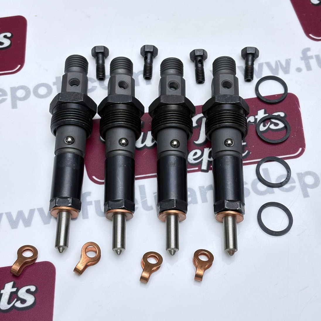 4 Pcs Fuel Injector 2853346 0432133771 for New Holland CL190 CASE P70 Engine 430 445 - Fuel Parts Depot
