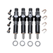 4 Pcs Fuel Injector 2856255 Fits New Holland B90B C190 M357 M428 T4050 Fits Case Loader 440 440CT 450CT 465 580M 580N 586G 588G - Fuel Parts Depot