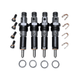 4 Pcs Fuel Injector 2856255 Fits New Holland B90B C190 M357 M428 T4050 Fits Case Loader 440 440CT 450CT 465 580M 580N 586G 588G - Fuel Parts Depot