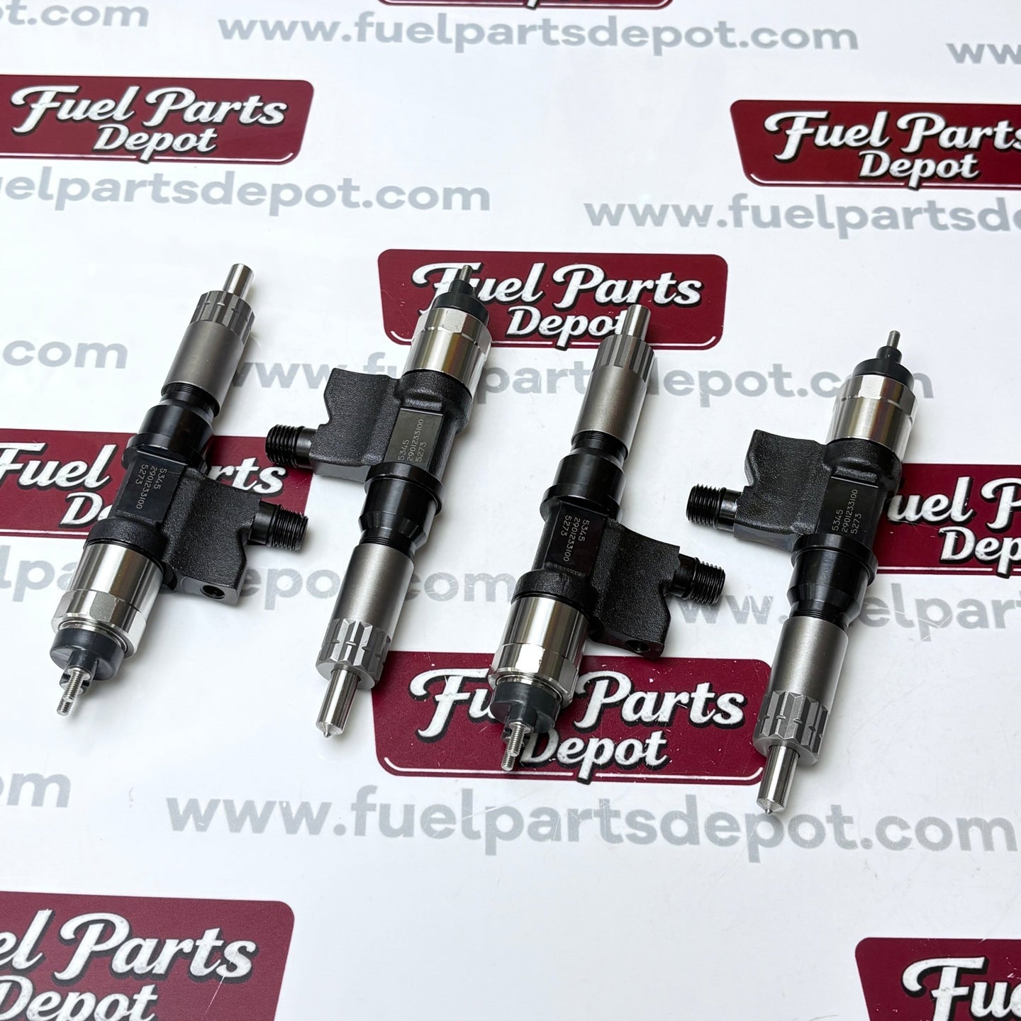 4 Pcs Fuel Injector 2901233100 095000-5351 for Isuzu 6HK1 LG4 7.8L NPR NQR GMC W3500 2004-2007 - Fuel Parts Depot
