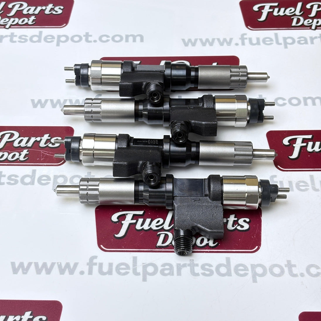4 Pcs Fuel Injector 2901233100 095000-5351 for Isuzu 6HK1 LG4 7.8L NPR NQR GMC W3500 2004-2007 - Fuel Parts Depot