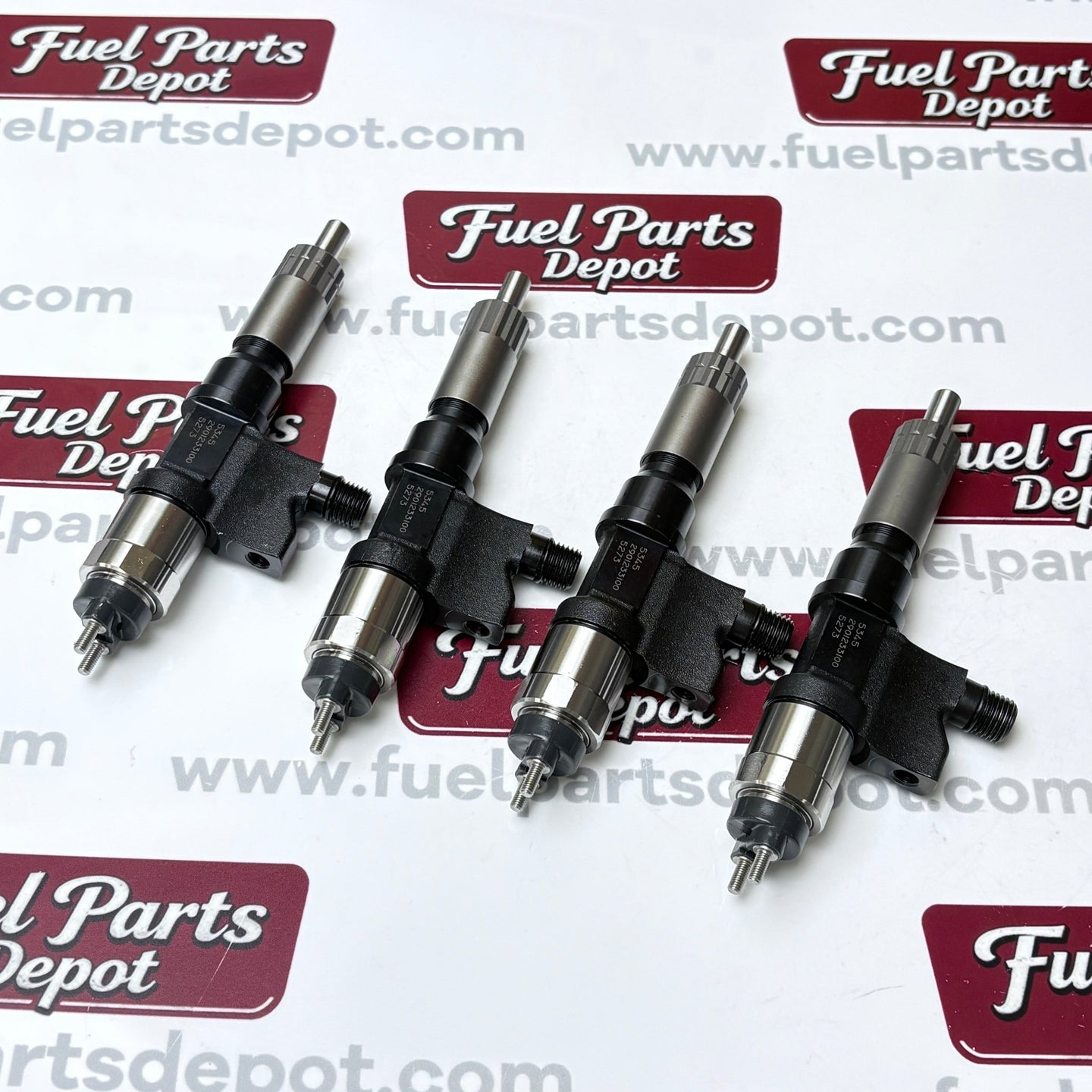 4 Pcs Fuel Injector 2901233100 095000-5351 for Isuzu 6HK1 LG4 7.8L NPR NQR GMC W3500 2004-2007 - Fuel Parts Depot