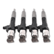 4 Pcs Fuel Injector 295050-1340 1J706-53073 for Kubota KX057-4 U55-4 U55-4CA R530 - Fuel Parts Depot