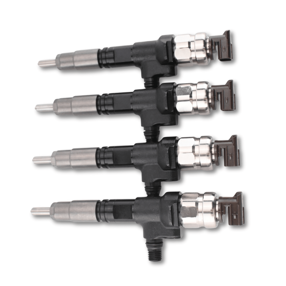 4 Pcs Fuel Injector 295050-1340 1J706-53073 for Kubota KX057-4 U55-4 U55-4CA R530 - Fuel Parts Depot