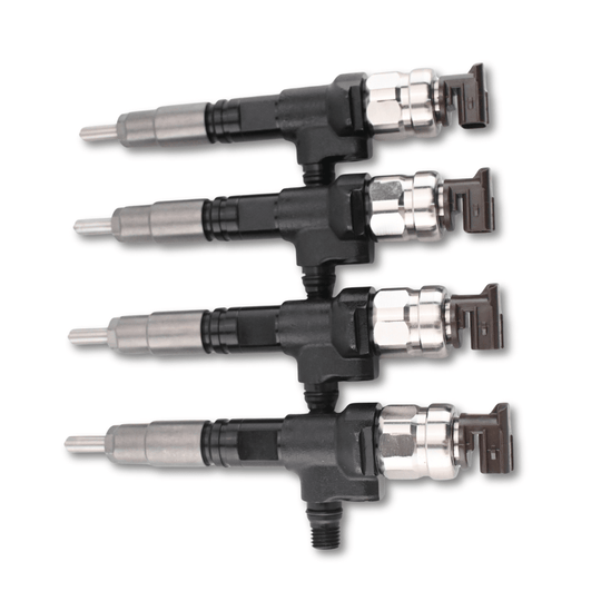 4 Pcs Fuel Injector 295050-1340 1J706-53073 for Kubota KX057-4 U55-4 U55-4CA R530 - Fuel Parts Depot