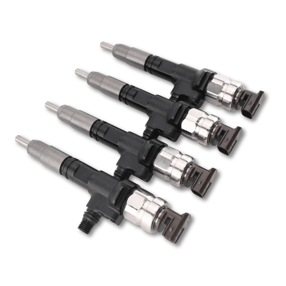 4 Pcs Fuel Injector 295050-1340 1J706-53073 for Kubota KX057-4 U55-4 U55-4CA R530 - Fuel Parts Depot