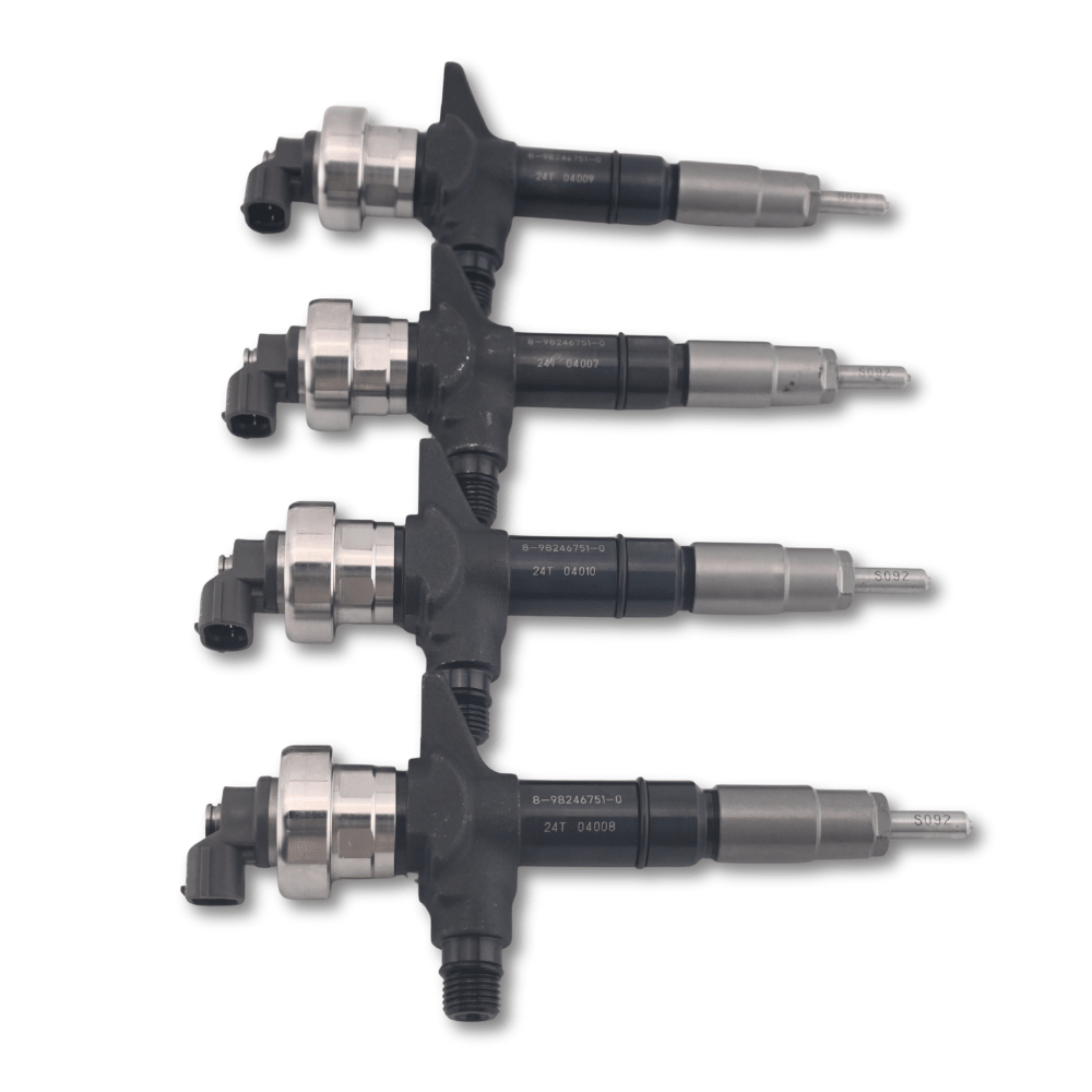 4 Pcs Fuel Injector 295050-1540 8-98246751-0 8 982467510 Fit for Isuzu Engine 4JJ1 Vehicle D-MAX - Fuel Parts Depot