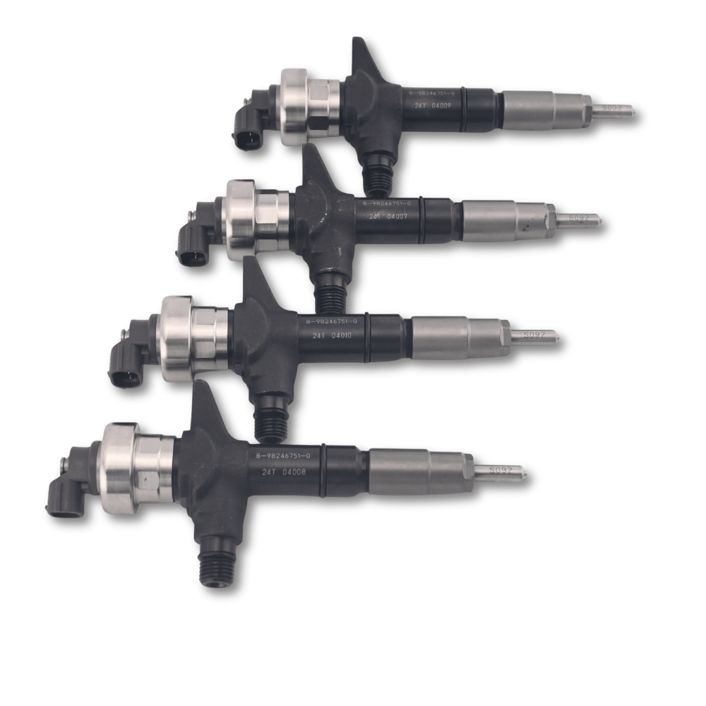 4 Pcs Fuel Injector 295050-1540 8-98246751-0 8 982467510 Fit for Isuzu Engine 4JJ1 Vehicle D-MAX - Fuel Parts Depot